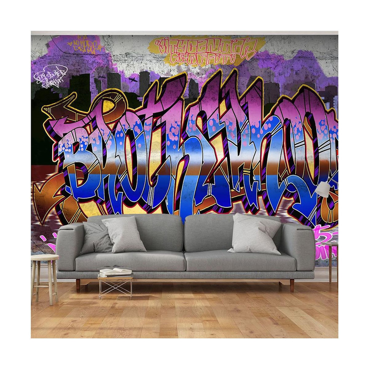 Paris Prix Papier Peint  Colorful Mural