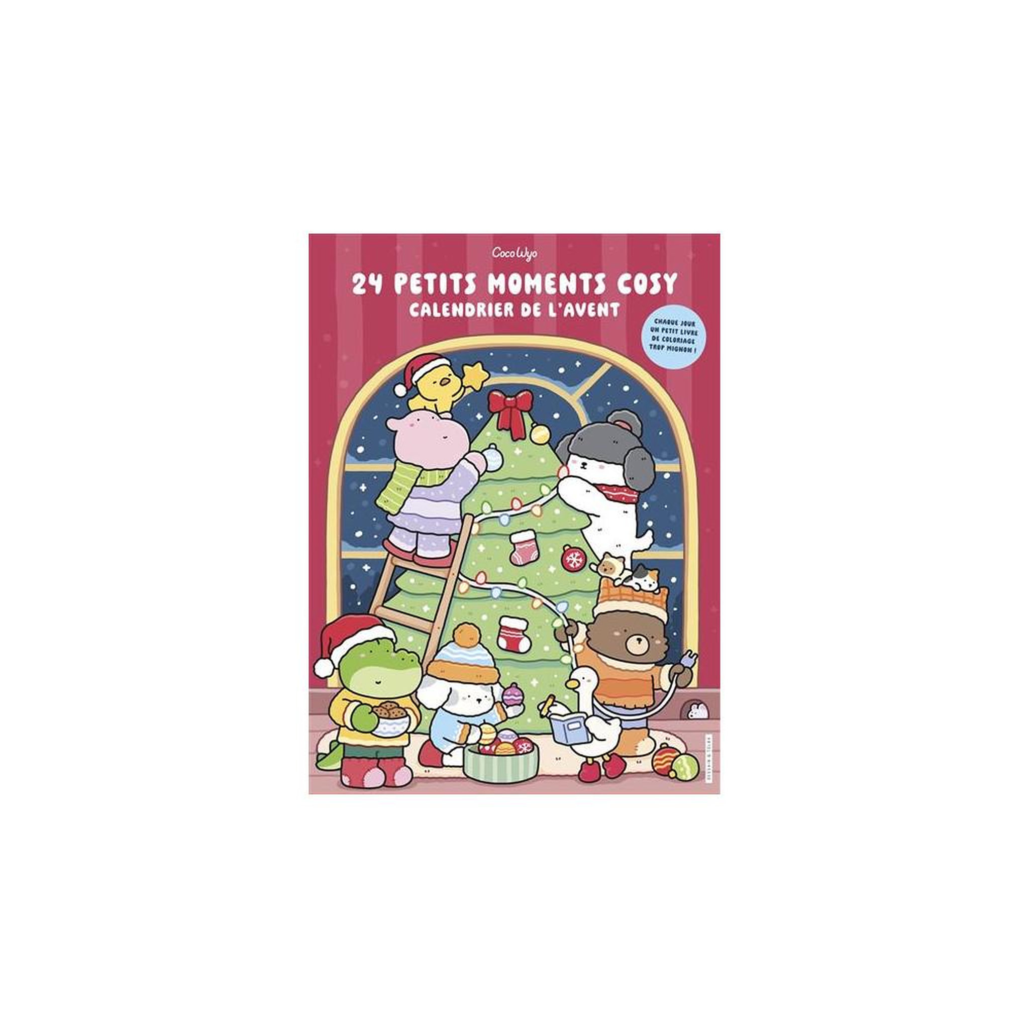 DESSAIN ET TOLRA Calendrier de l avent doux et cosy 24 petits moments cosy Coco Wyo