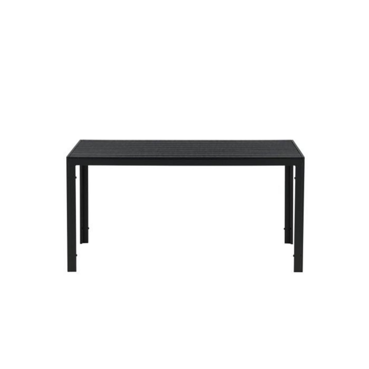 Paris Prix Table de Jardin  Break  150cm Noir