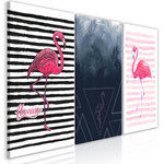 Paris Prix Tableau Imprimé  Flamingos Collection. Coloris disponibles : Multicolore