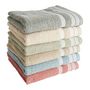 Voir la diapositive 3 : ACTUEL Serviette invité unie en polycoton recyclé 450gsm