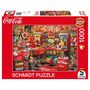 Voir la diapositive 2 : Schmidt Puzzle 1000 pièces Coca Cola nostalgie