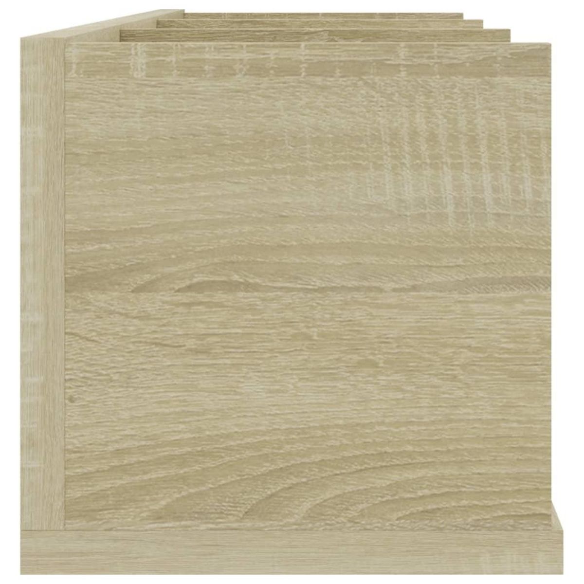 VIDAXL Etagere murale a CD Chene sonoma 75x18x18 cm Bois d'ingenierie