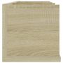 Voir la diapositive 5 : VIDAXL Etagere murale a CD Chene sonoma 75x18x18 cm Bois d'ingenierie