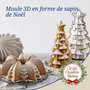 Voir la diapositive 4 : DR.OETKER Moule à gâteaux original en forme de sapin de noël 17 x 7,5 cm Dr.Oetker Christmas