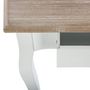 Voir la diapositive 3 : ATMOSPHERA Chevet 1 tiroir Chrysa blanc