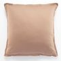 Voir la diapositive 1 : BATON ROUGE Taie d'oreiller 1pcs 65x65cm 100% satin de coton 110fils rose
