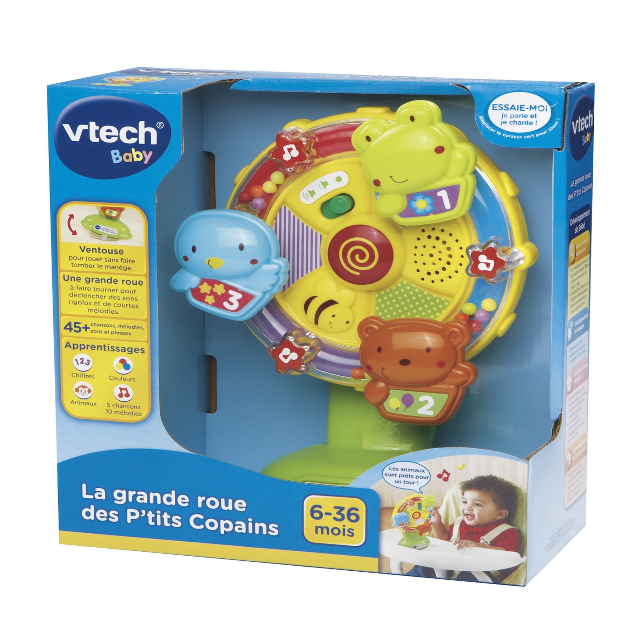 Voir la diapositive 3 : VTECH La grande roue des p'tits copains 