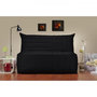 Voir la diapositive 2 : BULTEX Banquette BZ 3 places BECCI - Tissu noir - Made in France