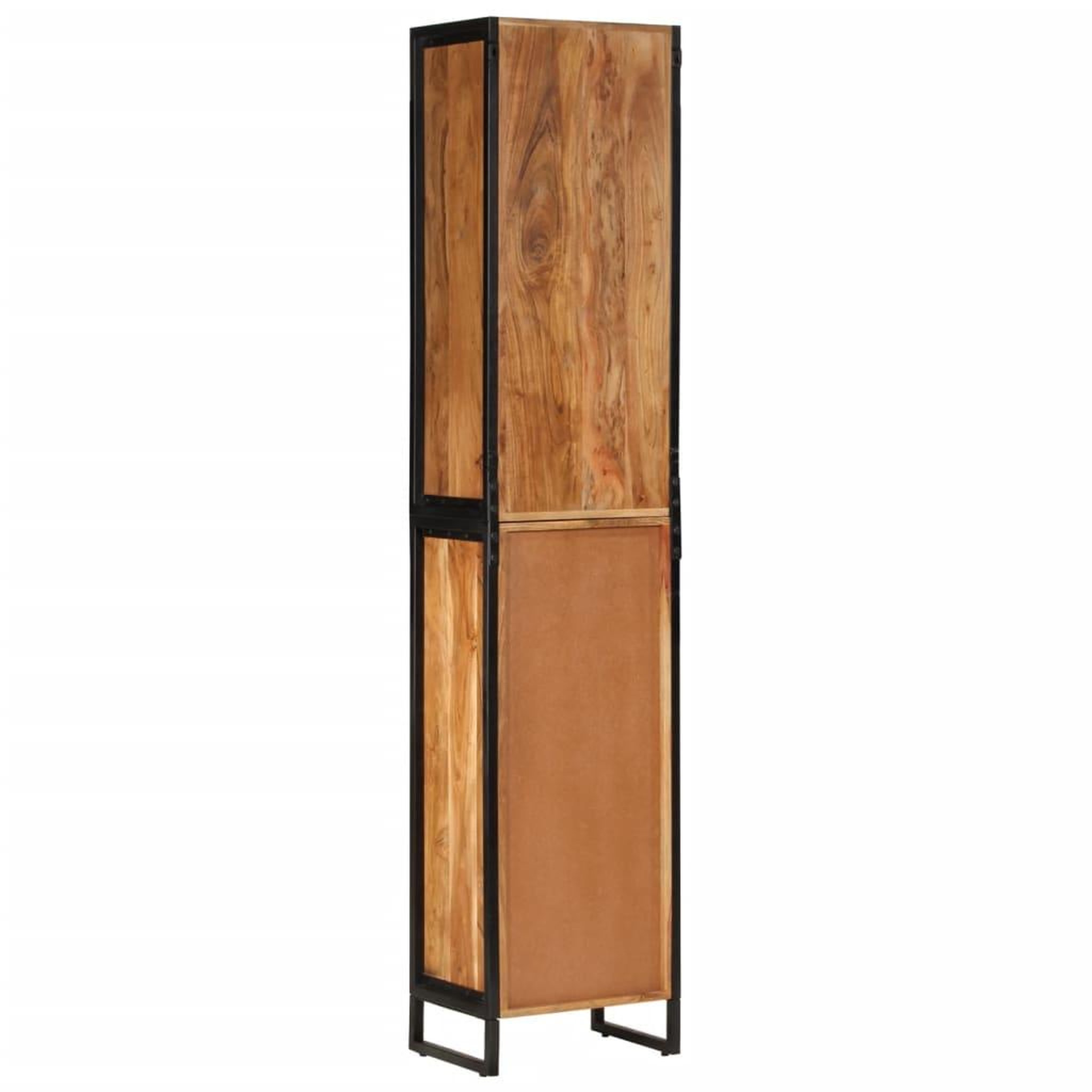 Voir la diapositive 5 : VIDAXL Armoire de salle de bain 40x27x190 cm bois massif d'acacia