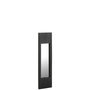 Voir la diapositive 2 : Paris Prix Miroir Mural en Bois  Hiram  90cm Noir