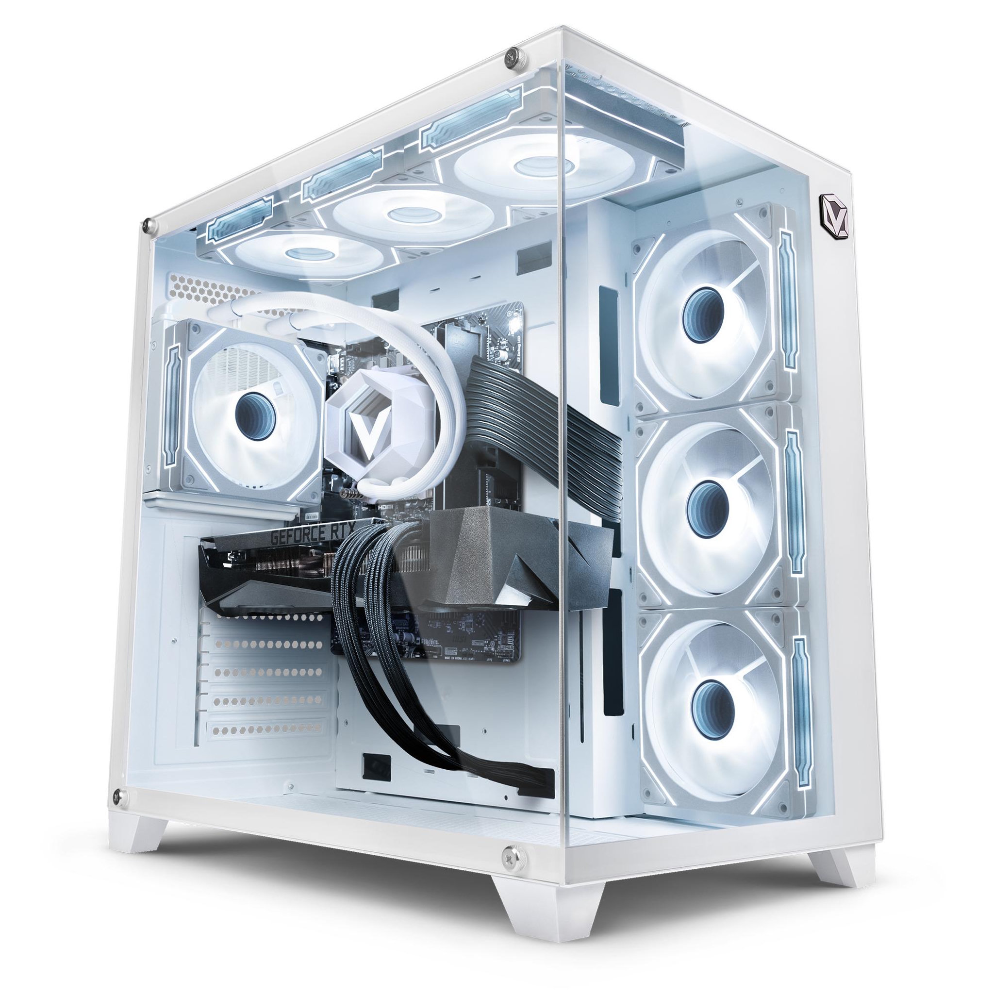 VIBOX PC Gamer - i7 12700KF, RTX 5070 Ti, 32 Go RAM, 1 To NVMe, Windows 11, WiFi 6 + Bluetooth 5.4