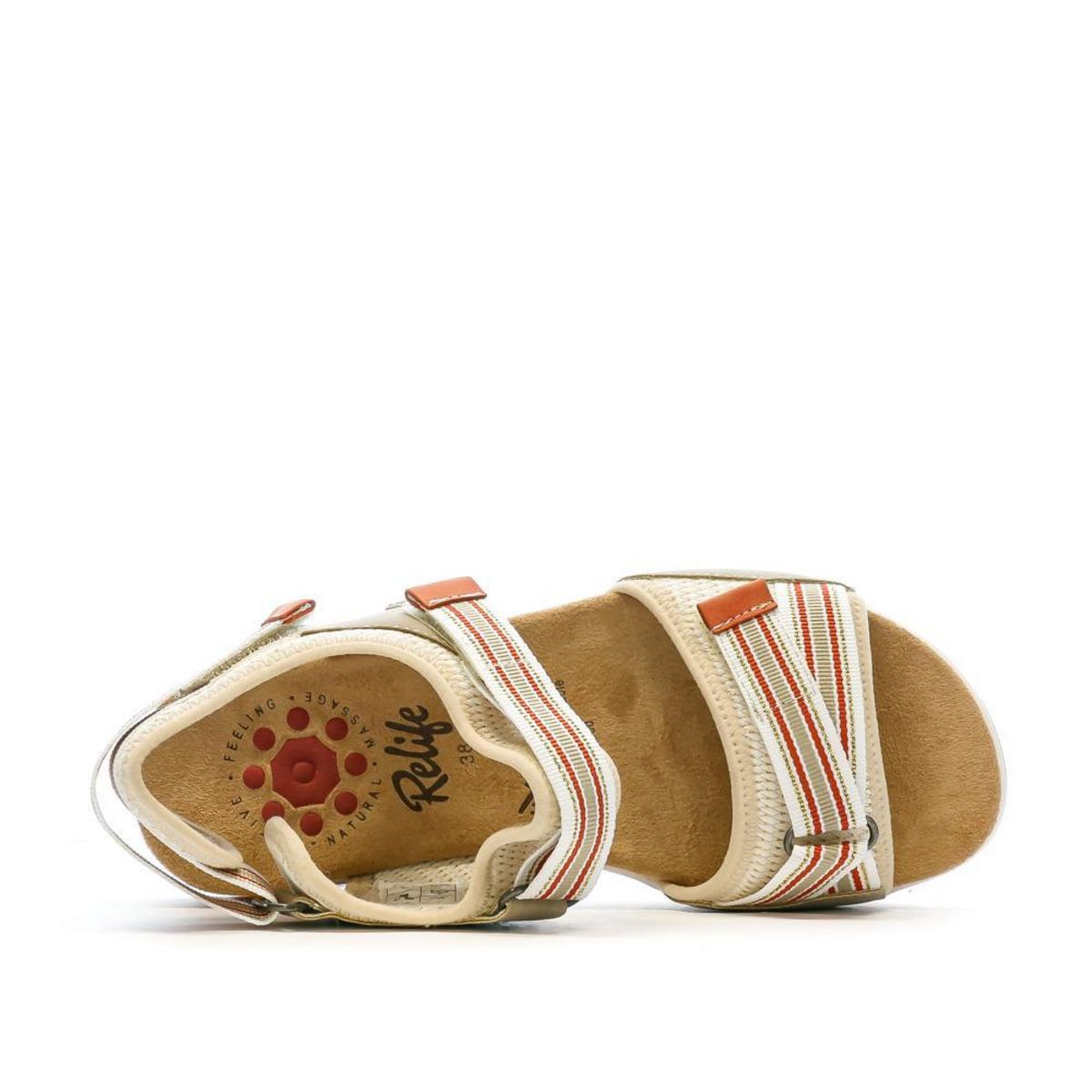 RELIFE Sandales /Rouge Femme Relife Jalscrow