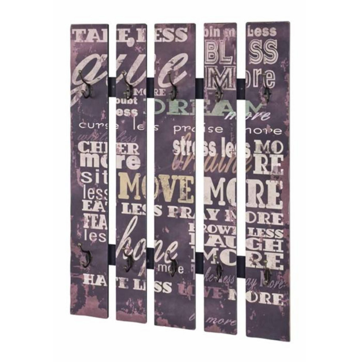 Paris Prix Patère Murale Vintage  Give  100cm Violet