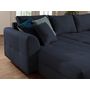 Voir la diapositive 5 : LISA DESIGN Rune - canapé panoramique - avec pouf d'appoint - 7 places - style scandinave - droit