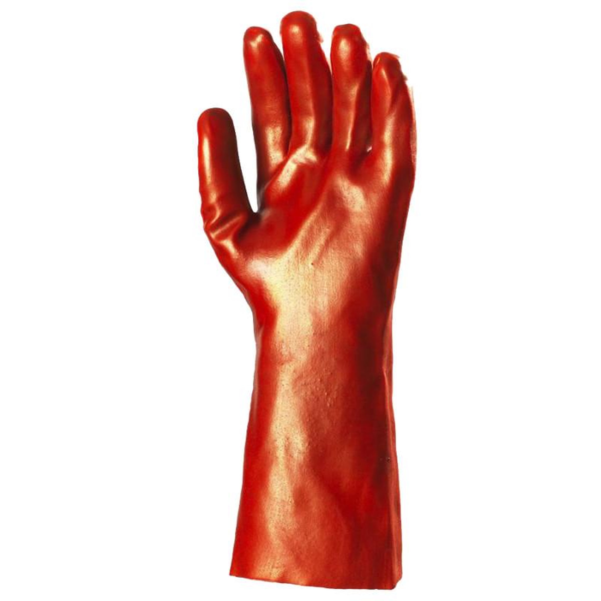 Voir la diapositive 2 : Coverguard Gant tricoté EUROTECHNIQUE enduit PVC 36cm rouge T10 COVERGUARD 3620