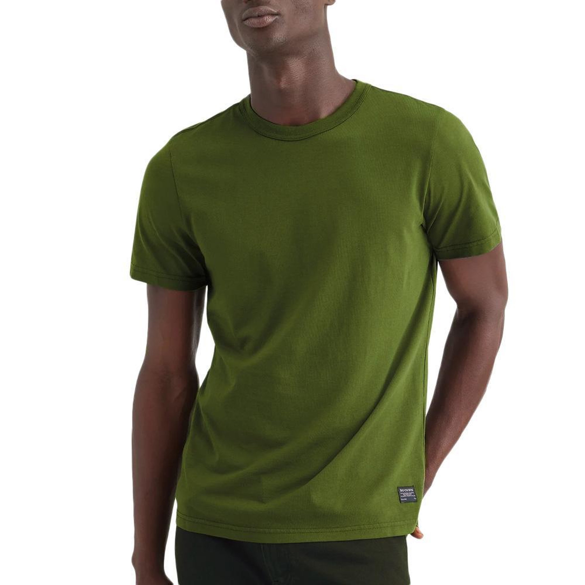 DOCKERS T-shirt Vert Foncé Homme Dockers Original. Coloris disponibles : Vert