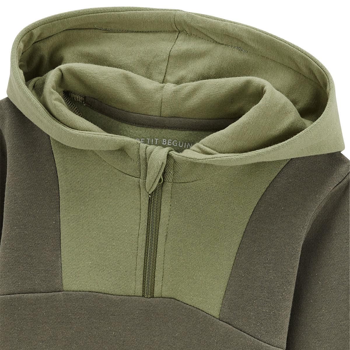 Petit Béguin Sweat-shirt à capuche bébé en molleton Montreal