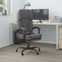 Voir la diapositive 1 : VIDAXL Fauteuil de massage inclinable de bureau Gris Similicuir