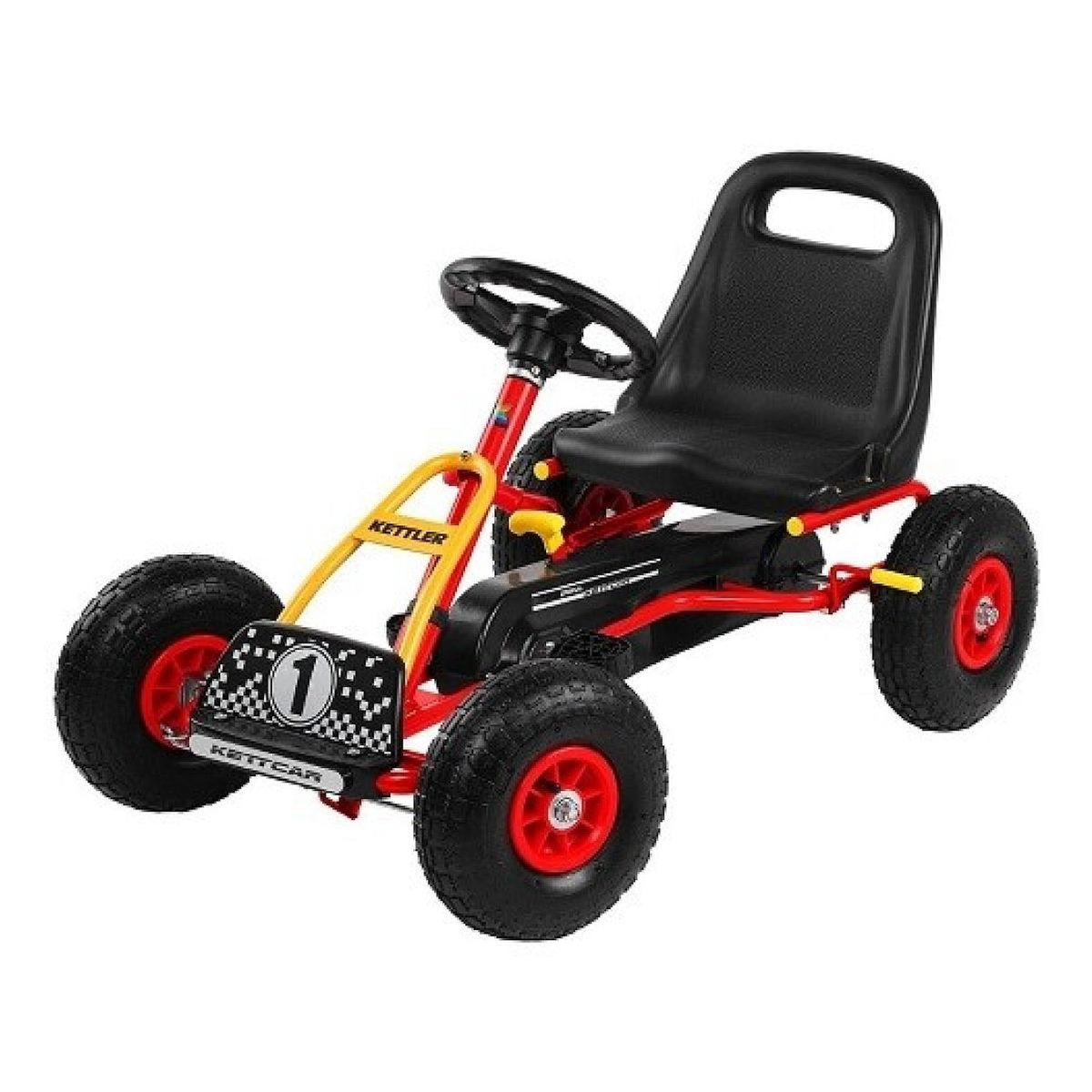 Kettler Kart à pédales Retro rouge