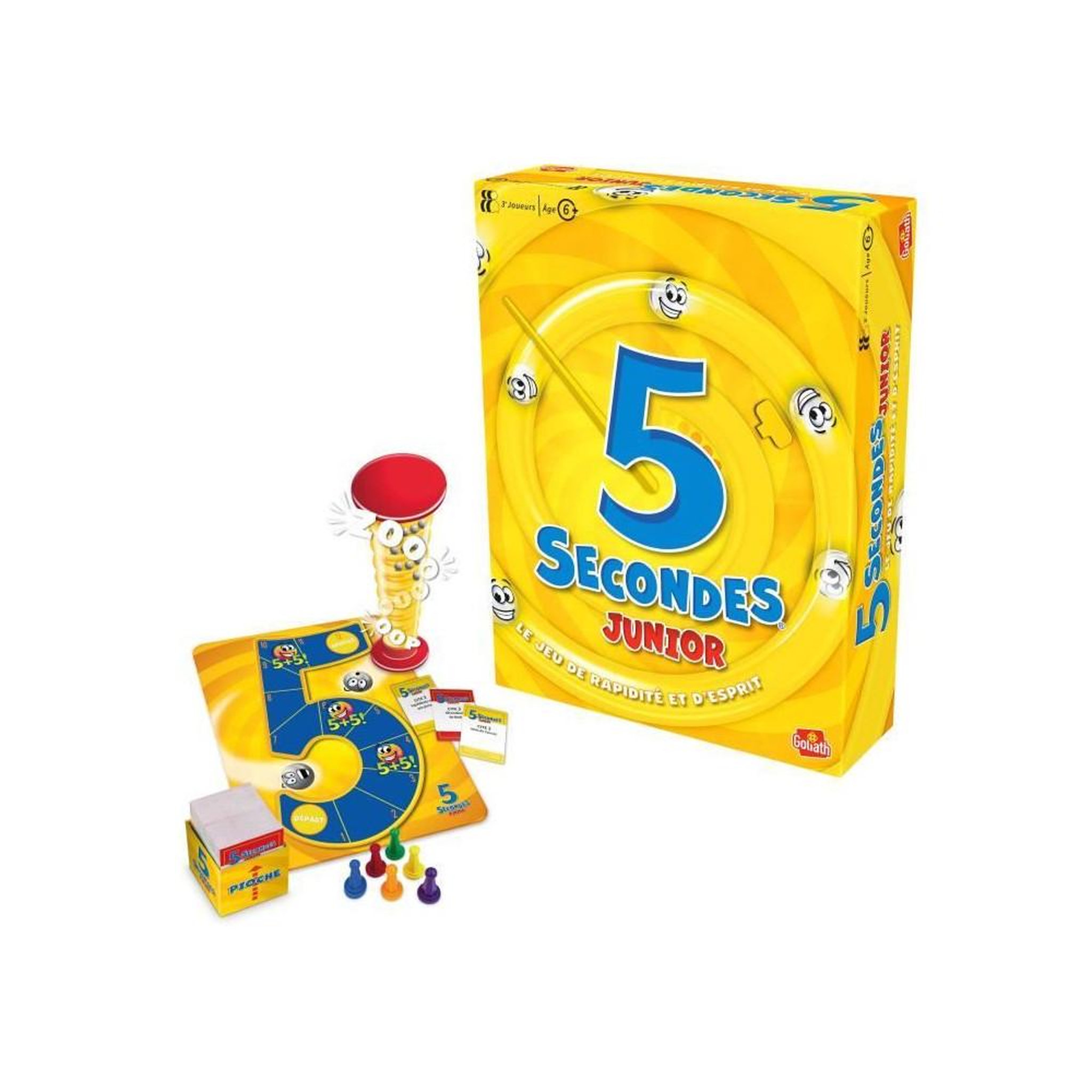 Voir la diapositive 4 : GOLIATH 5 Secondes junior - Jeu d'ambiance et de rapidité - GOLIATH - Des 6 ans
