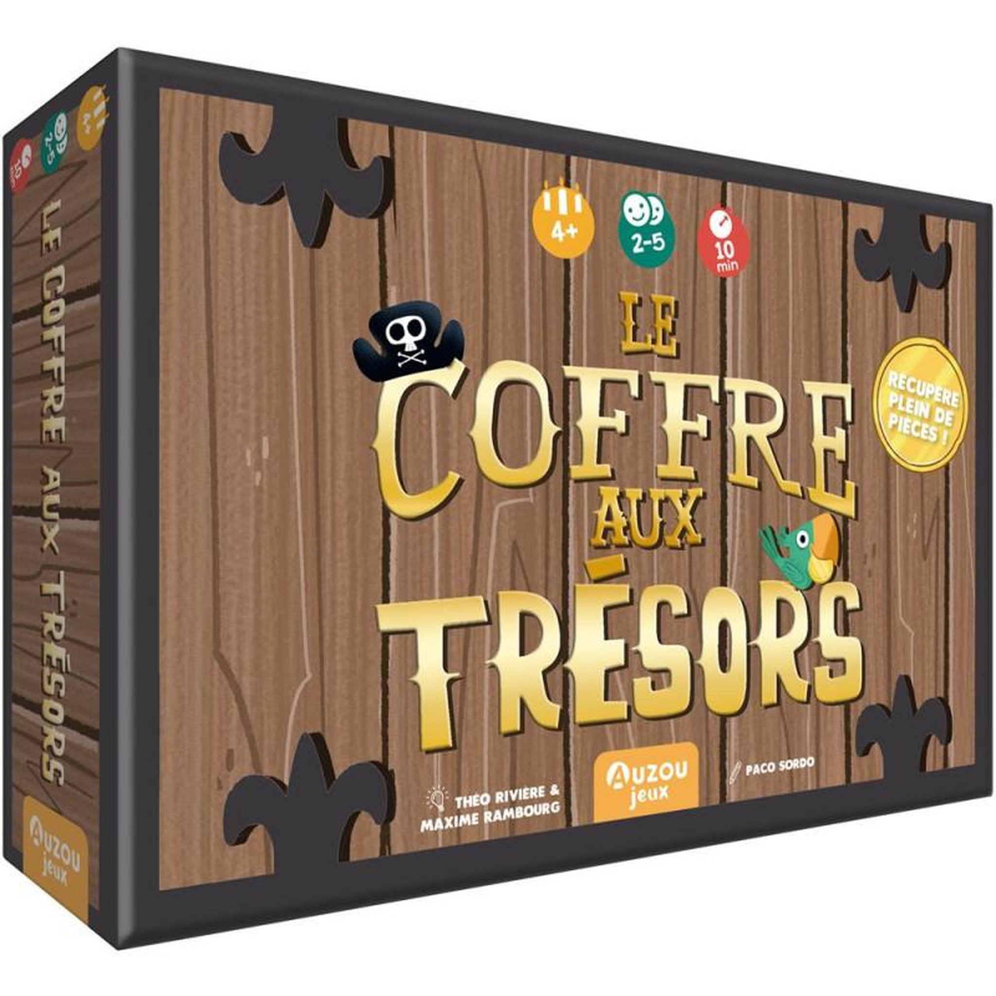 Editions Auzou Jeu d ambiance Auzou Le coffre aux trésors
