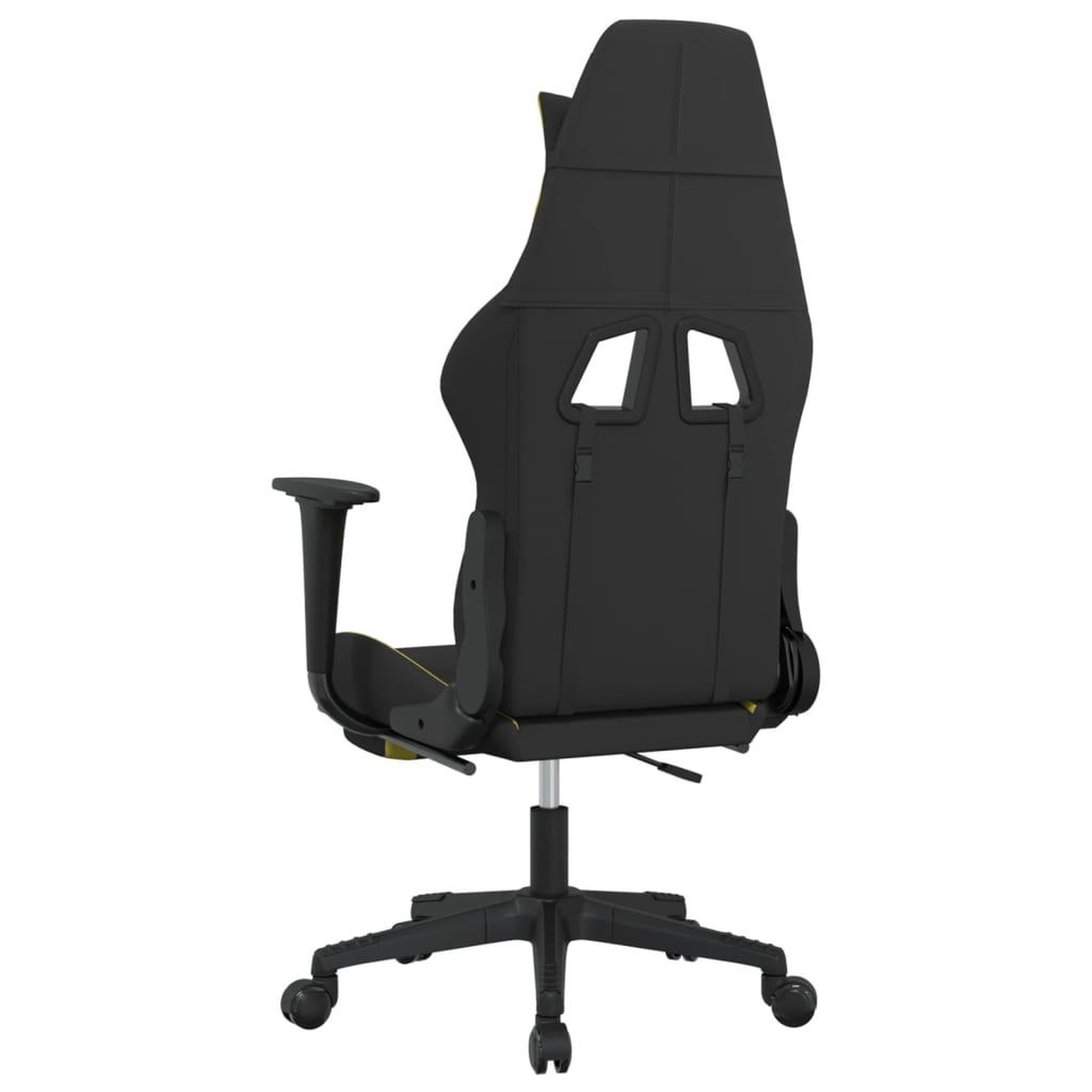 Voir la diapositive 5 : VIDAXL Chaise de jeu avec repose-pied Noir et vert clair