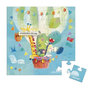 Voir la diapositive 2 : Juratoys-Janod Carte Cadeau Puzzle 25 Pieces Mongolfiere