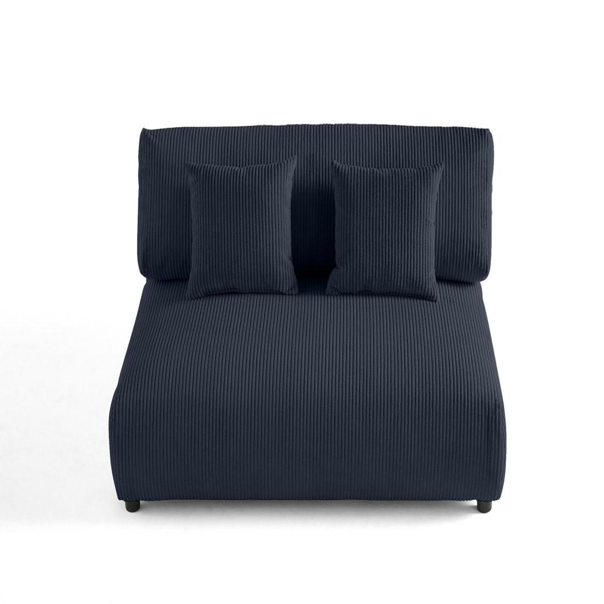 Voir la diapositive 6 : LISA DESIGN Garance - module d'assise 2 places - en velours côtelé