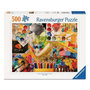 Voir la diapositive 1 : RAVENSBURGER Puzzle 500 pieces Studio d art