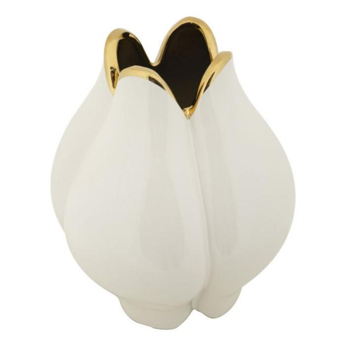 Paris Prix Vase Design en Céramique  Potter  27cm Blanc