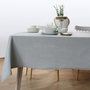 Voir la diapositive 2 : Paris Prix Nappe de Table Uni  Lina  140x300cm Gris