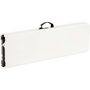 Voir la diapositive 4 : Habitat et Jardin Banc pliant  Foldy  - 183 x 28 x 43 cm - Blanc