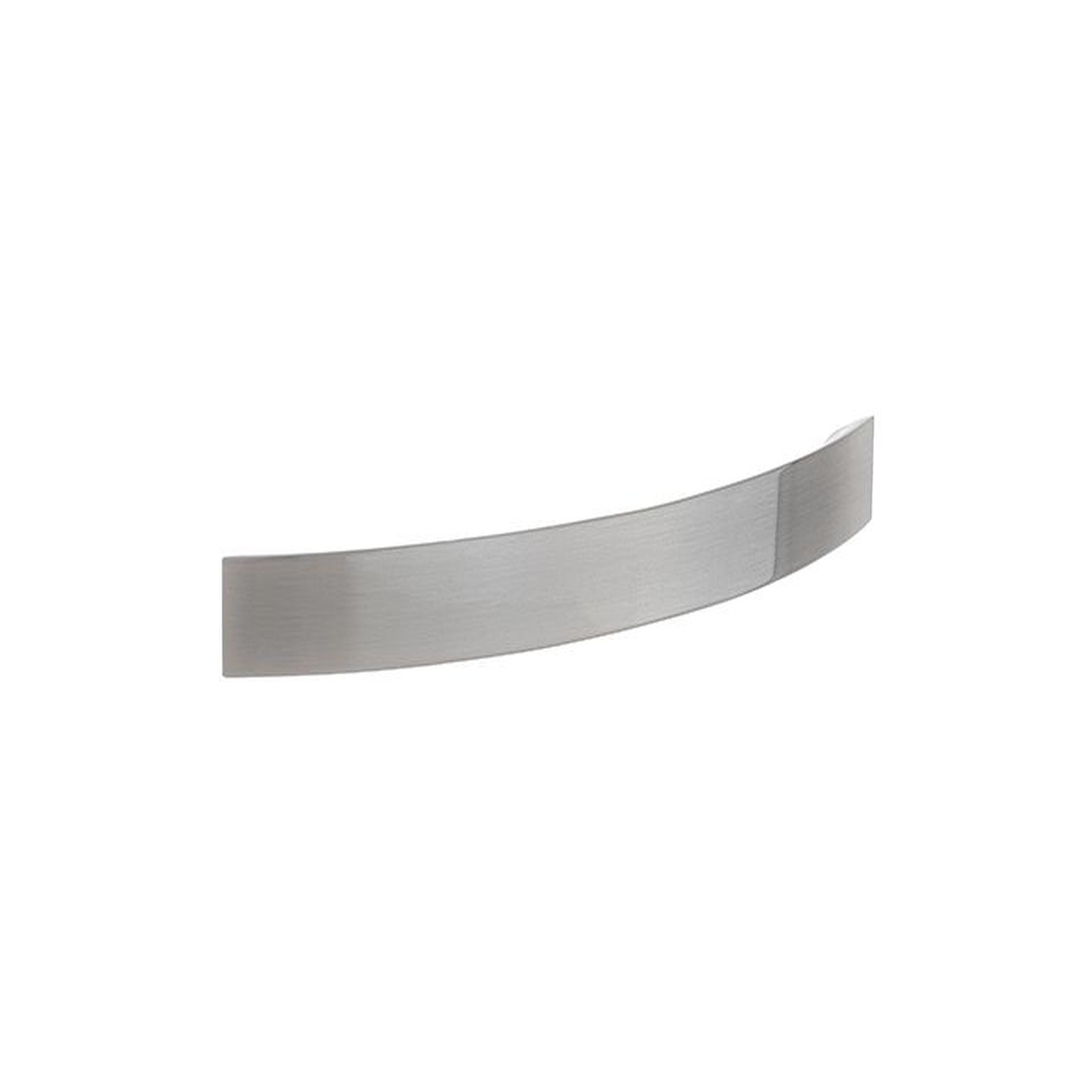 CENTRALE BRICO Poignée de meuble Pelena 128 nickel brossé + vis