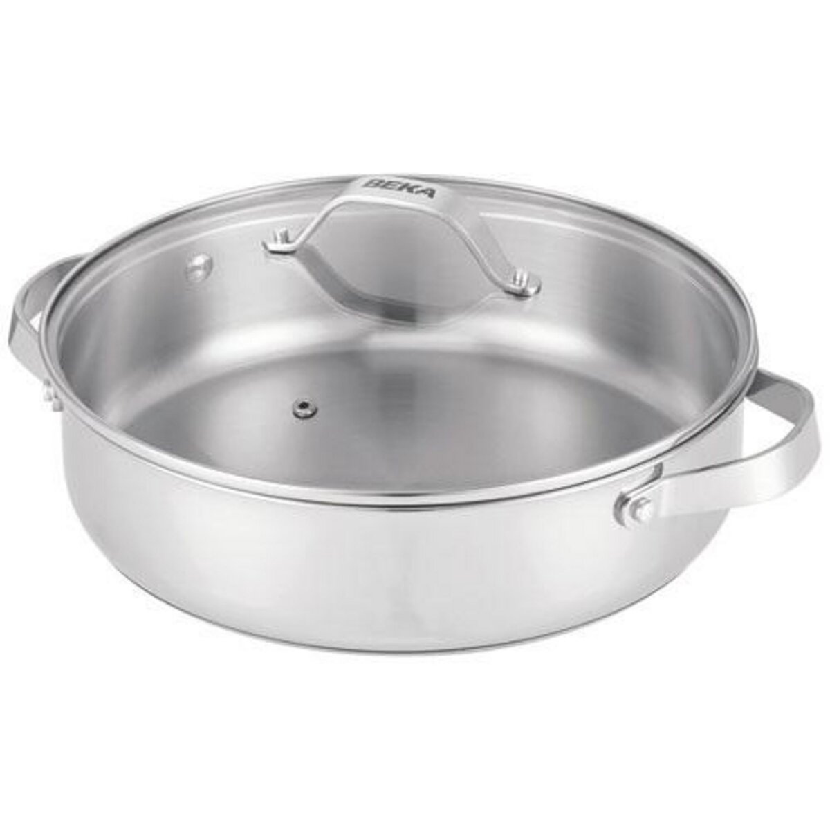 Beka Sauteuse inox 28cm + couvercle - 101037