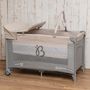 Voir la diapositive 4 : BEBELISSIMO BEBELISSIMO - Lit parapluie bébé - lit pliant - dès la naissance - Fais dodo  - table à langer et jouets - beige/gris