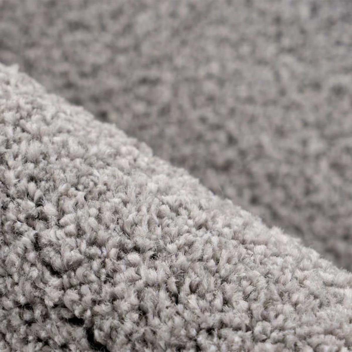 Paris Prix Tapis Tissé Shaggy à Poils Longs  Nila  Gris