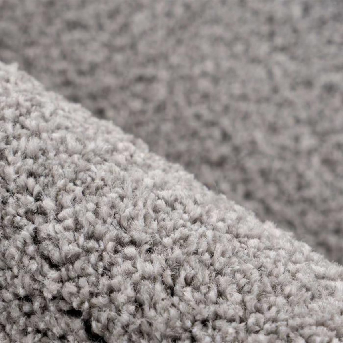 Paris Prix Tapis Tissé Shaggy à Poils Longs  Nila  Gris