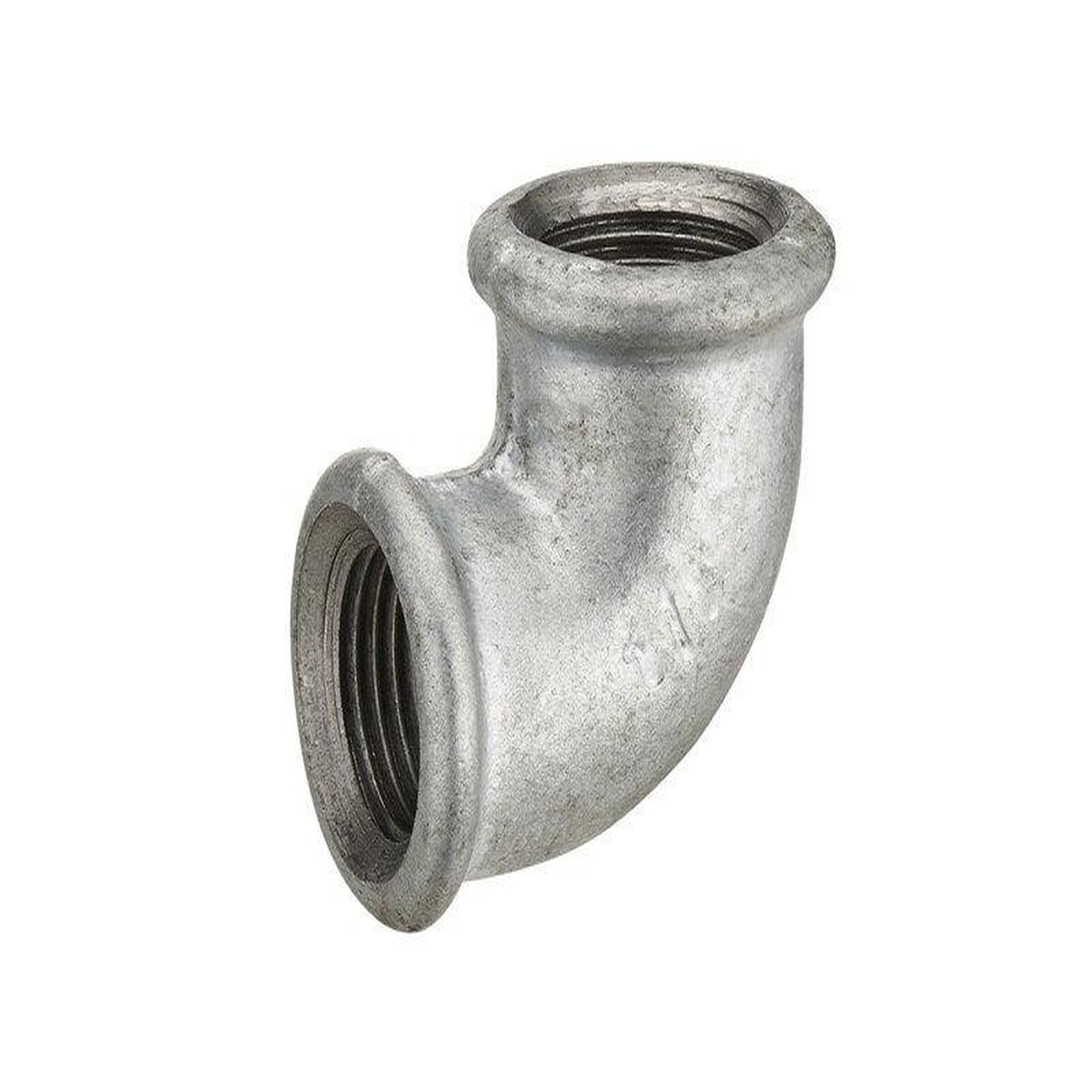 CENTRALE BRICO Raccord coudé 90° pour pour tube en acier galvanisé, femelle/femelle, diam. 33 x 42 mm