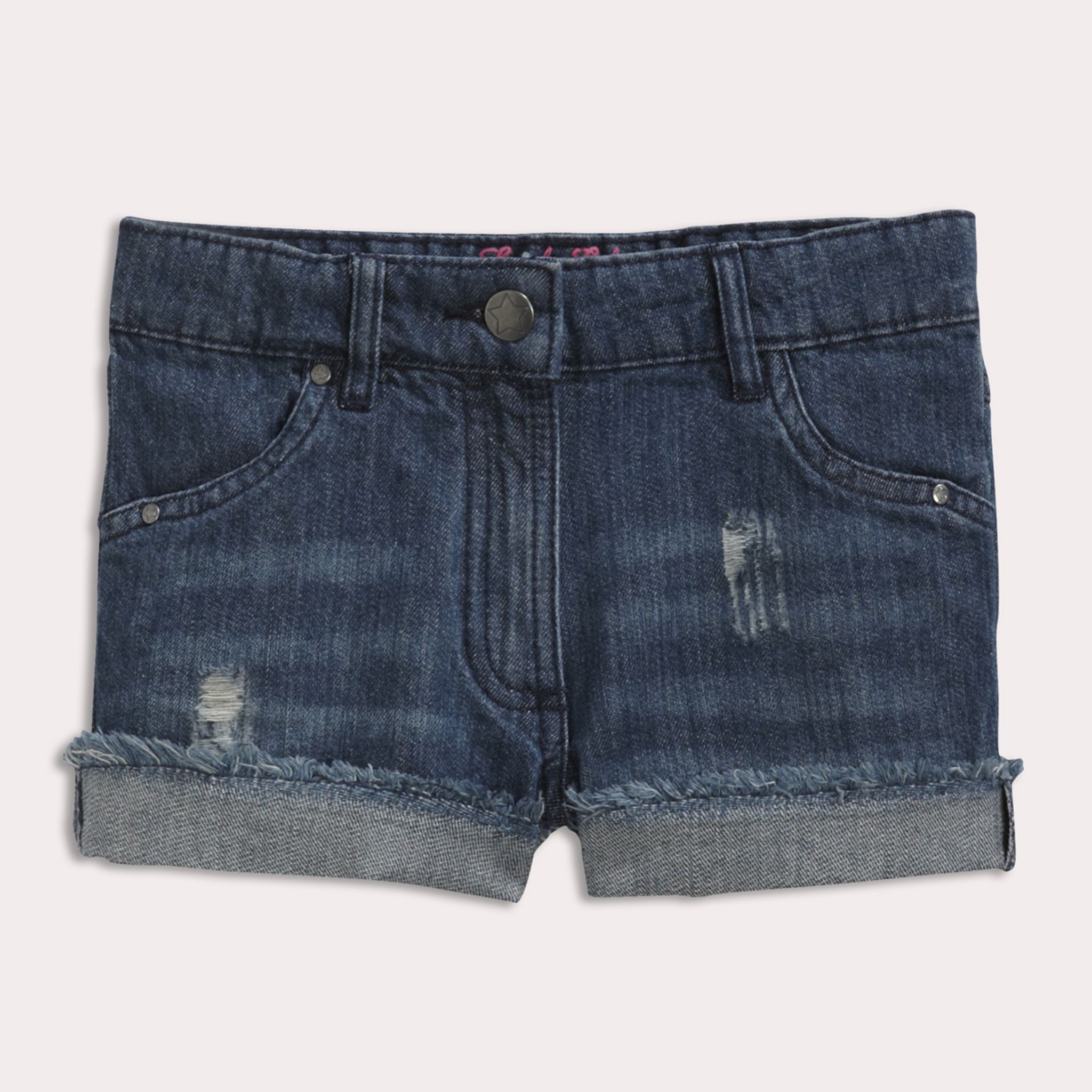 LCW Kids Short en jean BLEU Fille - S5QU63Z4-V2T - LC Waikiki
