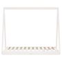 Voir la diapositive 4 : VIDAXL Cadre de lit pour enfant blanc 70x140 cm bois de pin massif