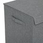 Voir la diapositive 3 : FIVE Panier à Linge Avec Séparateur  Colors  74L Gris Béton