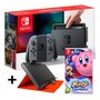 NINTENDO Console Nintendo Switch Joy-Con Gris + Kirby Star Allies + Powerbank avec étui de protection Nintendo Switch