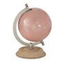 Paris Prix Mappemonde sur Pied Déco  Globe  20cm Rose & Or