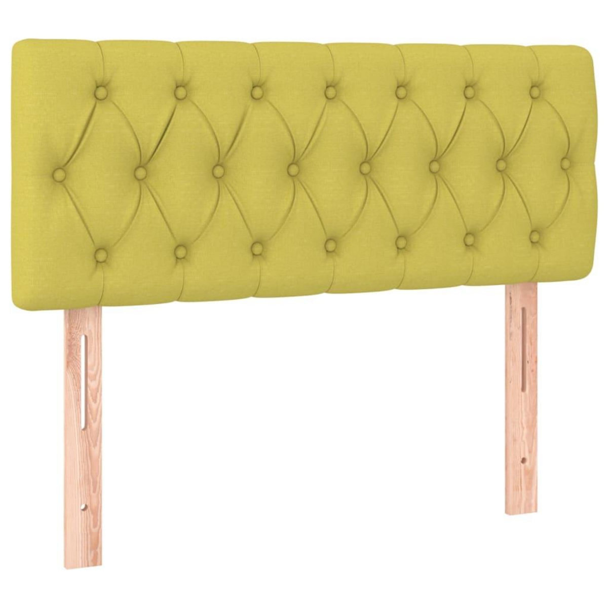 VIDAXL Tete de lit Vert 90x7x78/88 cm Tissu