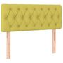 Voir la diapositive 2 : VIDAXL Tete de lit Vert 90x7x78/88 cm Tissu