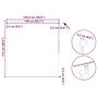 Voir la diapositive 6 : VIDAXL Store roulant 140 x 175 cm Blanc