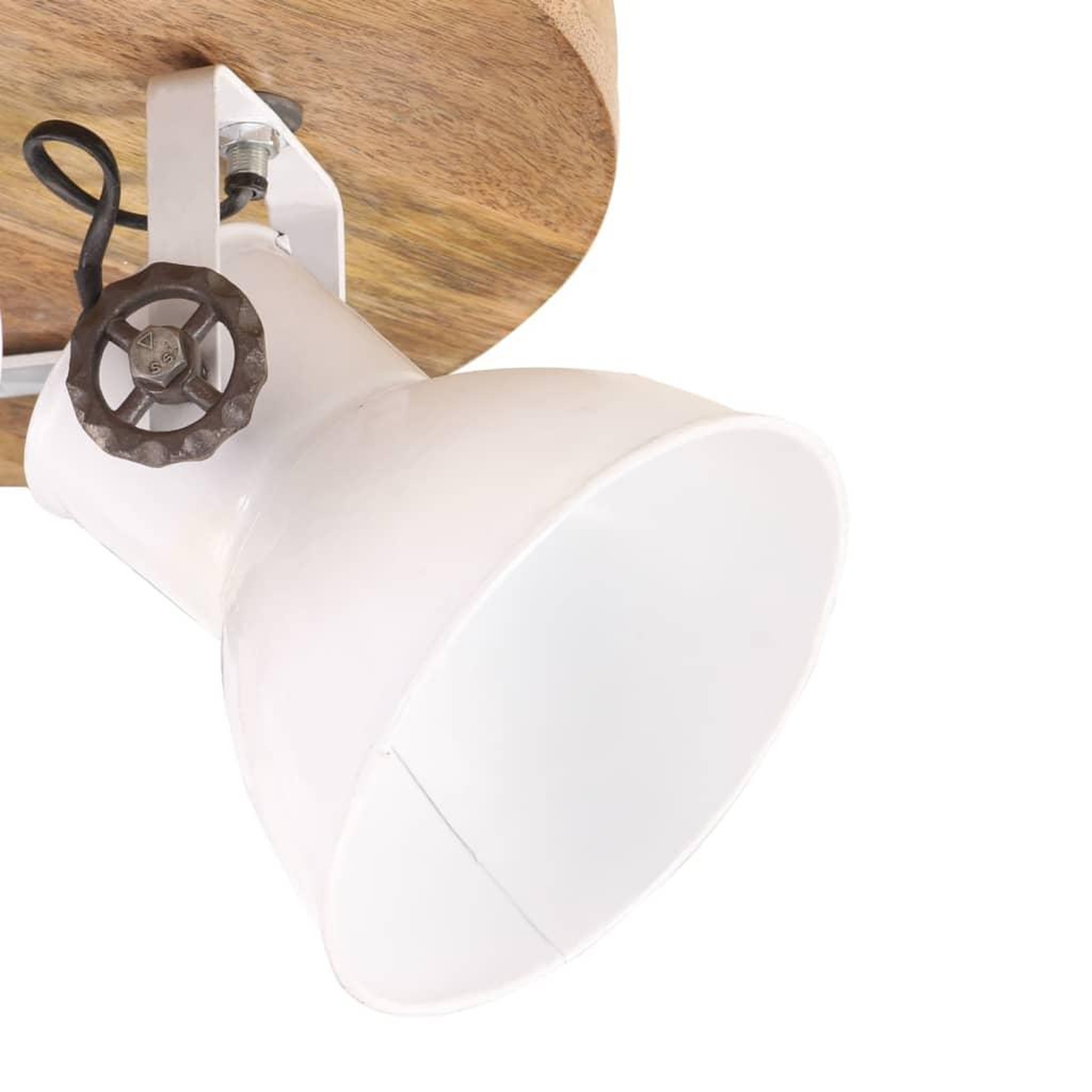 Voir la diapositive 4 : VIDAXL Plafonnier 25 W blanc 50x50x25 cm E27