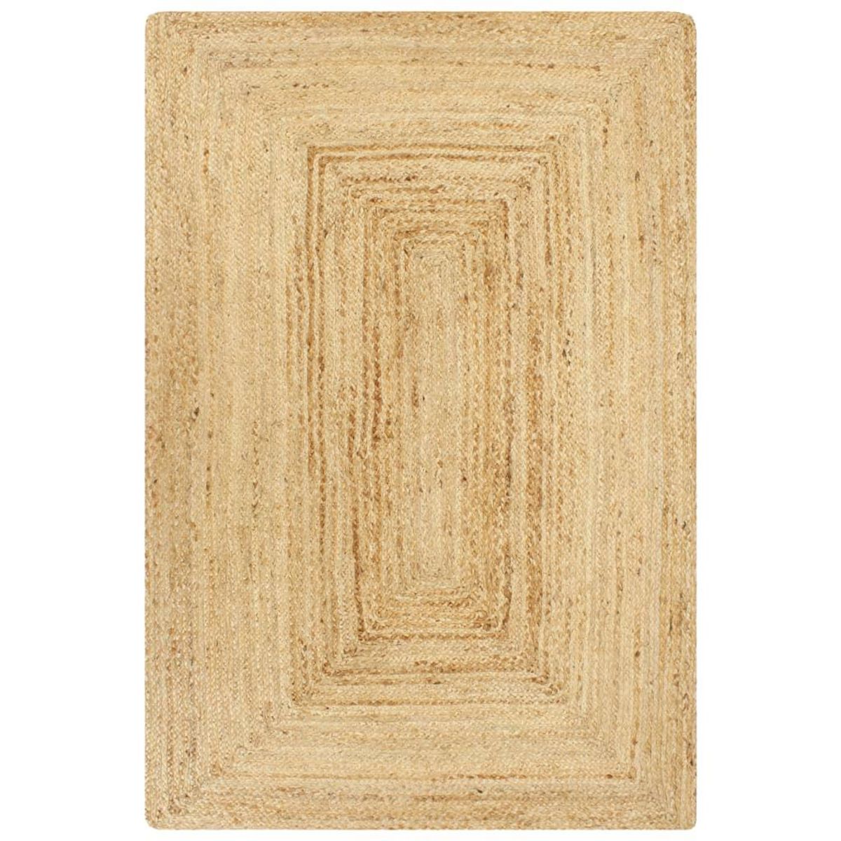 VIDAXL Tapis fait a la main Jute Naturel 120x180 cm