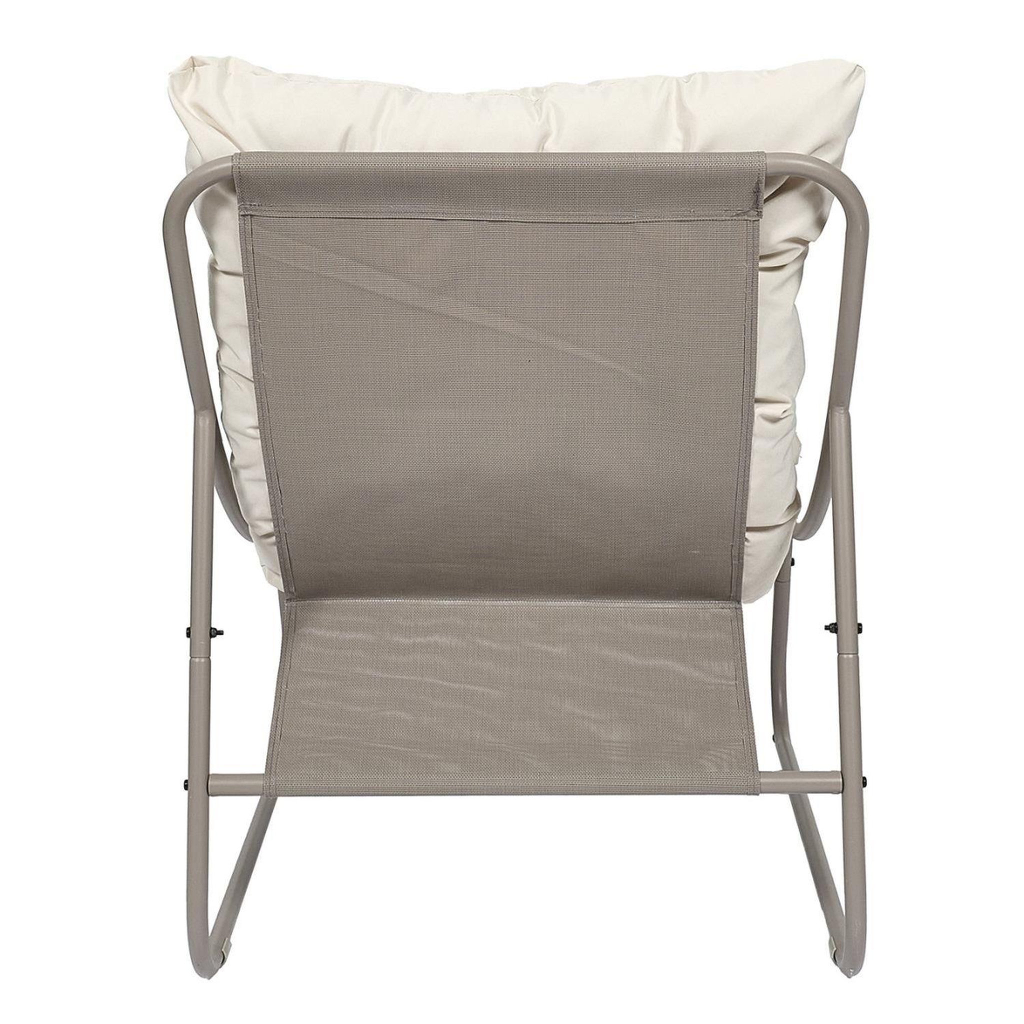 Voir la diapositive 5 : The Home Deco Factory Fauteuil de détente DOLCE VITA